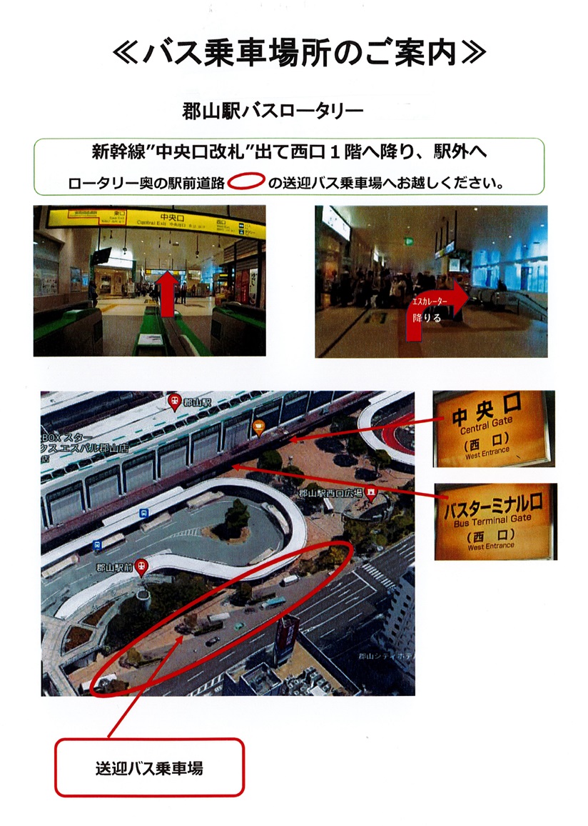 郡山駅西口_配車場所&大型イメージ画像付